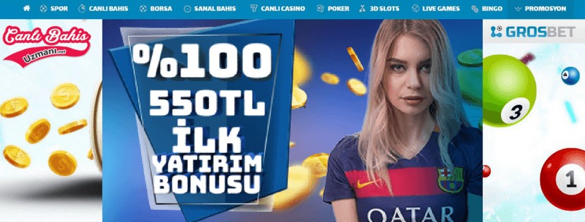 Grosbet İlk Üyelik Bonusu
