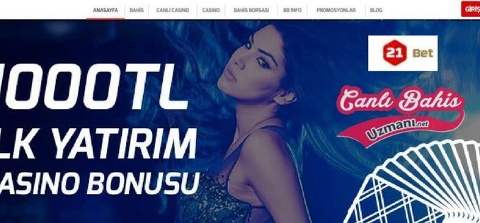 21bet Casino İlk Üyelik Bonusu