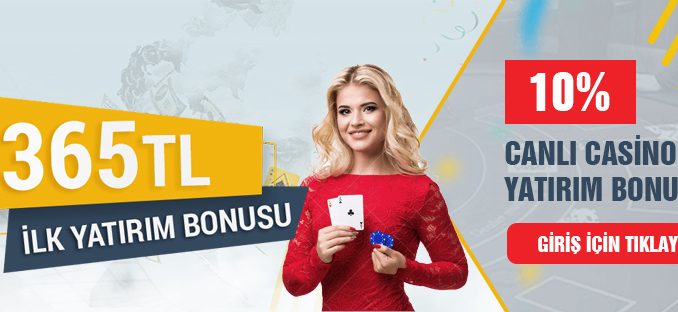 Tipobet365 Canlı Casino Yatırım Bonusu