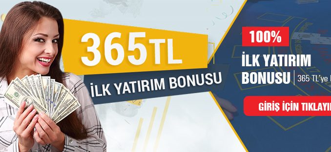Tipobet365 Hoşgeldin Bonusu 365 TL