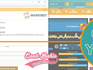 Mariobet Canlı Yardım
