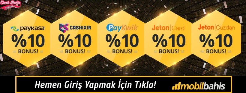 Mobilbahis Para Yatırma Bonusu 
