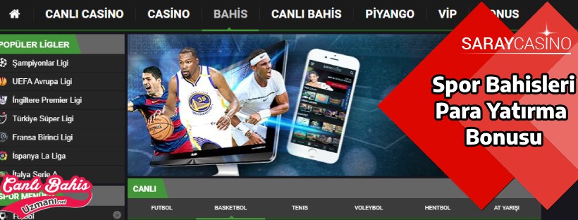 Spor Bahisleri Saraycasino Para Yatırma Bonusu