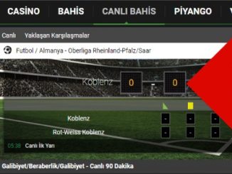 Saraycasino Canlı Bahis