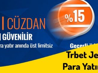 Trbet Jeton Cüzdan Para Yatırma Bonusu 
