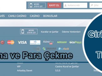 Bahiswin Para Yatırma ve Para Çekme