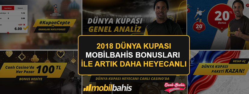 Mobilbahis Dünya Kupası Bonusları