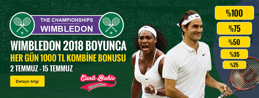 Trbet Wimbledon Kombine Bonusu