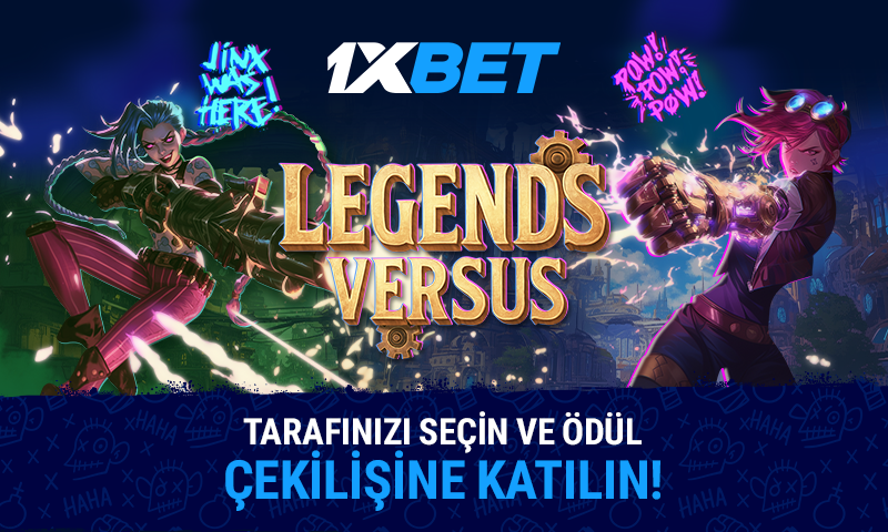 1xBet Sitesi Legends Versus Promosyonu